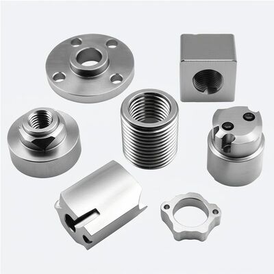 Bom preço Peças de aço inoxidável CNC de precisão com tolerância de ±0,01 mm e acabamento de superfície personalizável para aplicações industriais on-line