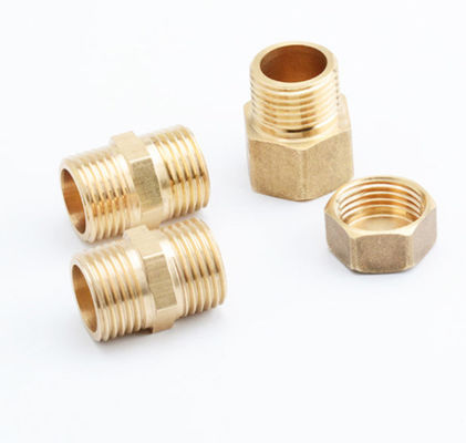 Bom preço Brass Bronze Metal CNC Threading Cutting Turning Parts 3 Eixo 4 Eixo 5 Eixo on-line