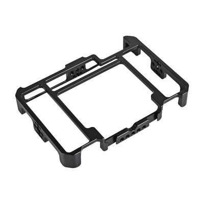 Bom preço Partes de usinagem CNC de aço preto de precisão para moldura / parte automática on-line