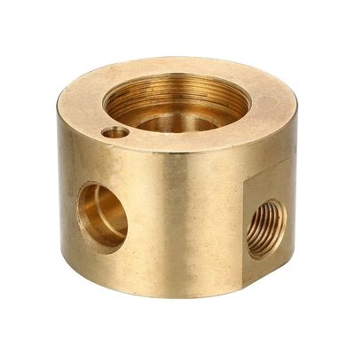 Bom preço CNC Brass Bronze Copper Machined Parts Conductividade 0,01mm Tolerância on-line
